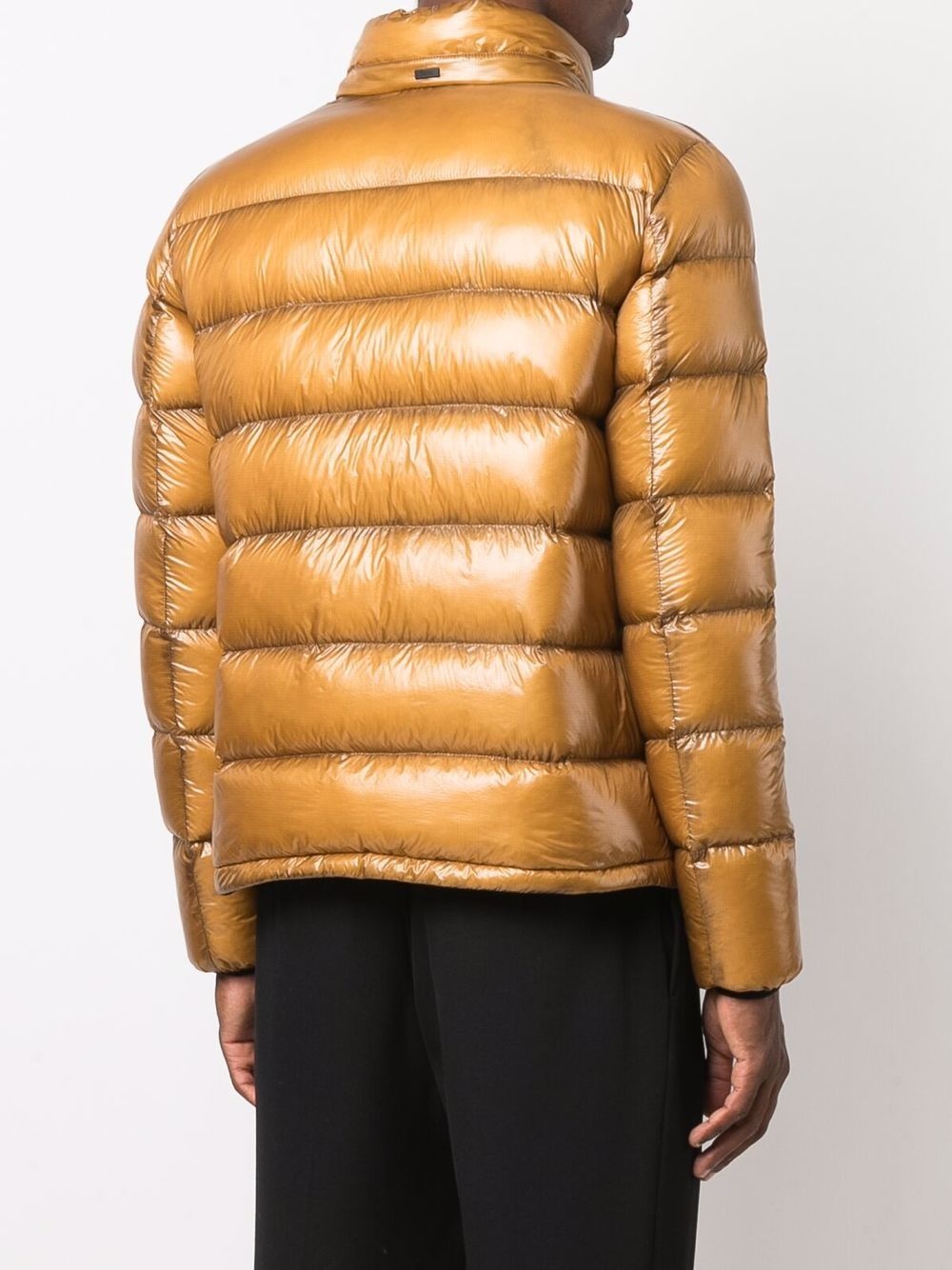 down-filled padded jacket - 6