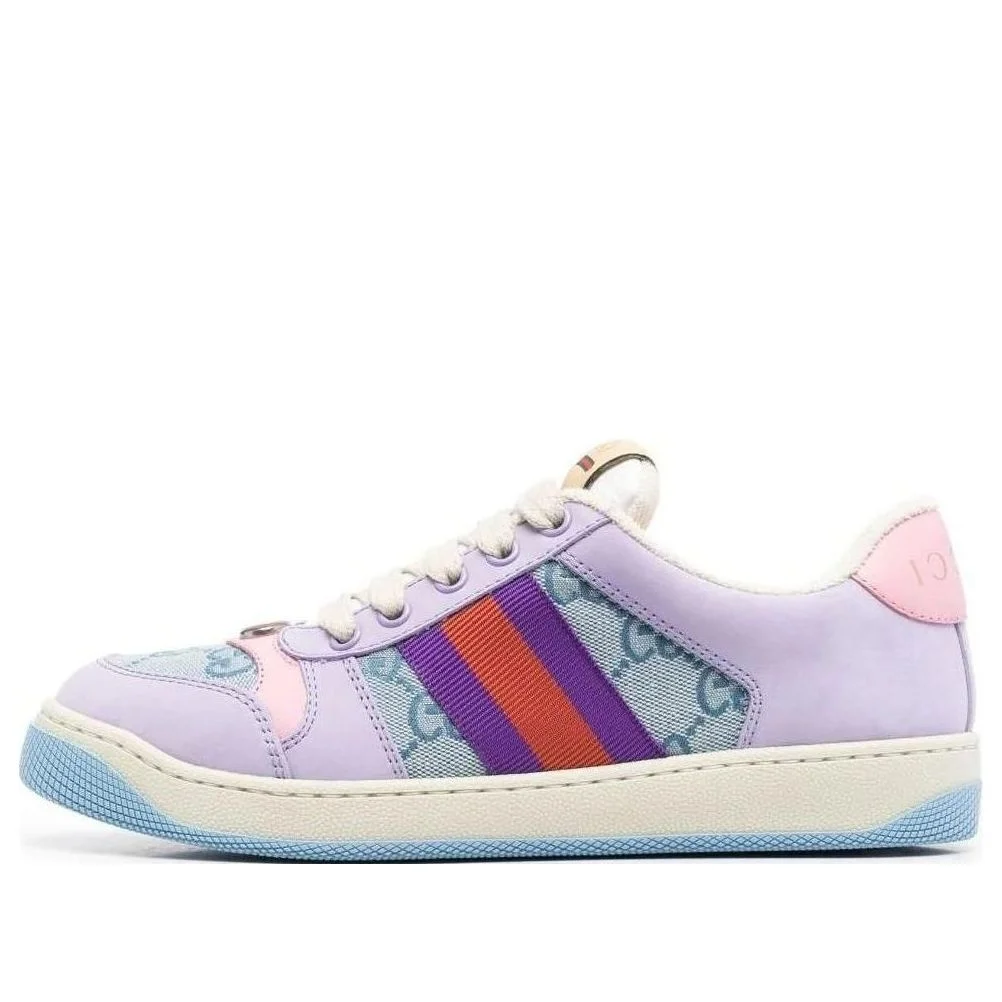 (WMNS) Gucci Screener GG Sneakers 'Purple Multi' 741575-9SFR0-8480 - 1