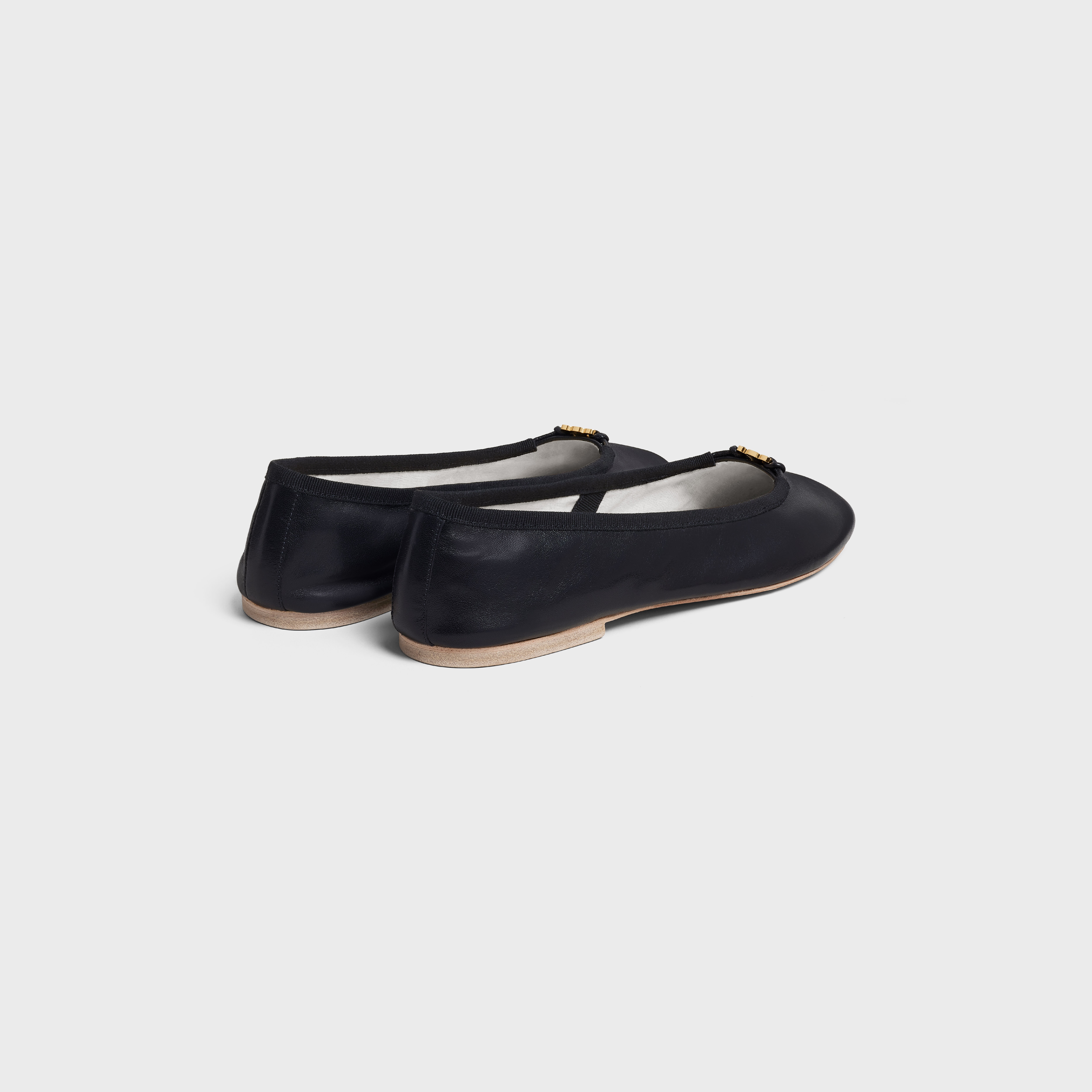 Les ballerines CELINE Triomphe ballerina in Lambskin - 3