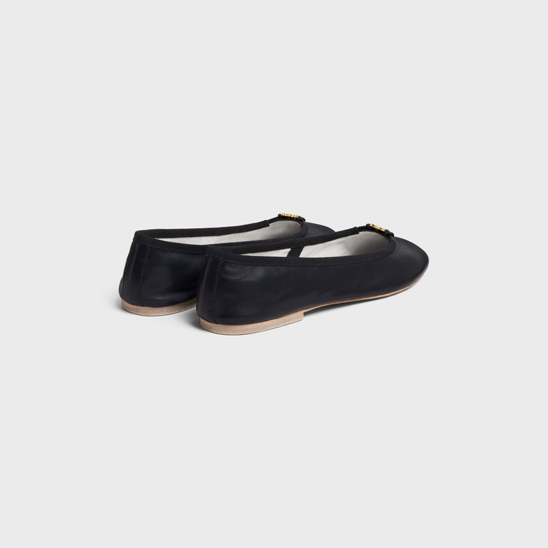 CELINE Les ballerines CELINE Triomphe ballerina in Lambskin outlook