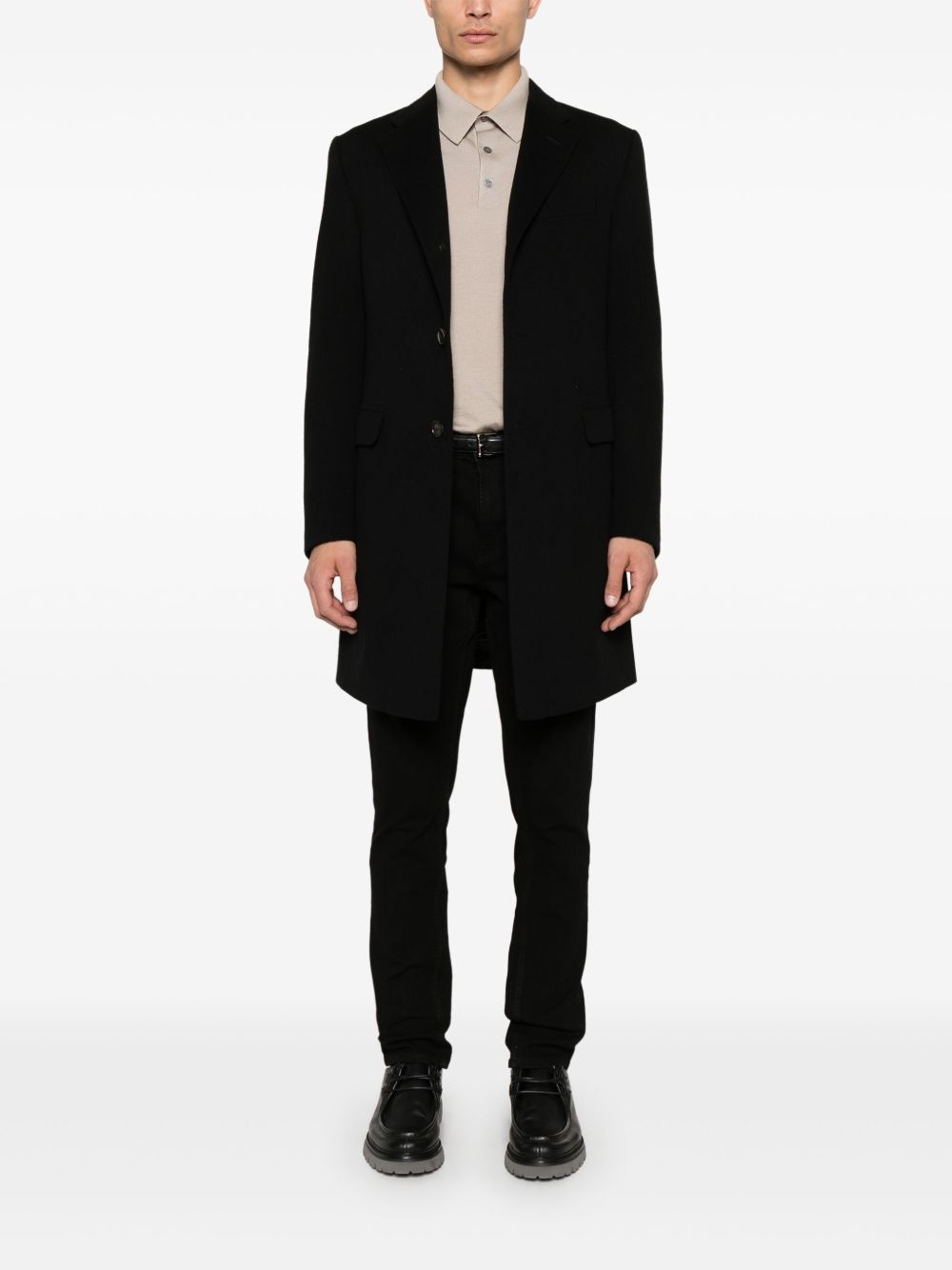 virgin-wool coat - 2