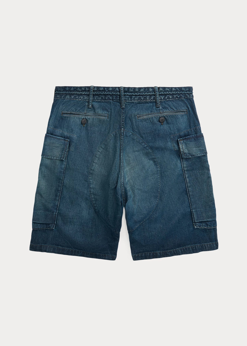 RRL by Ralph Lauren Milnor Denim Cargo Short outlook