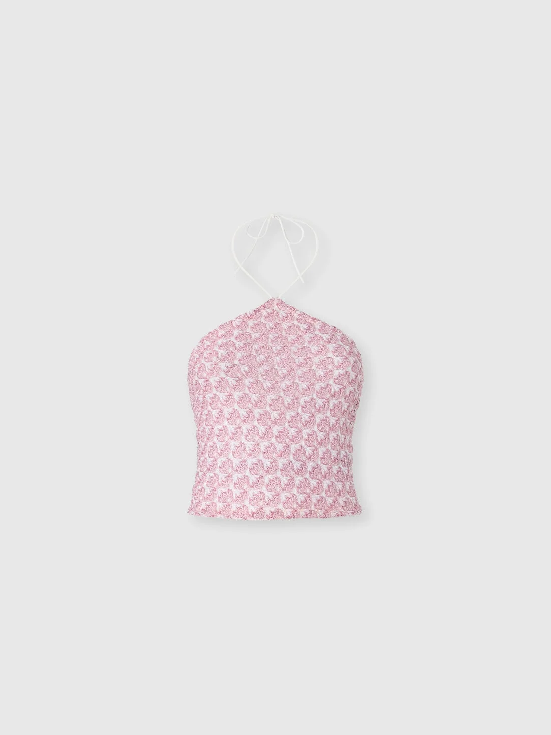 Lace top with halter neck - 1