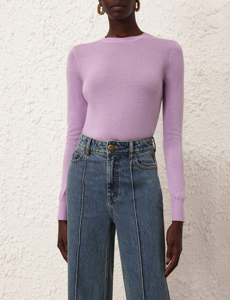 Zimmermann CLASSIC CREW NECK SWEATER outlook