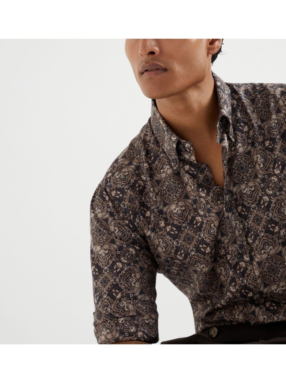 cotton-twill shirt - 5