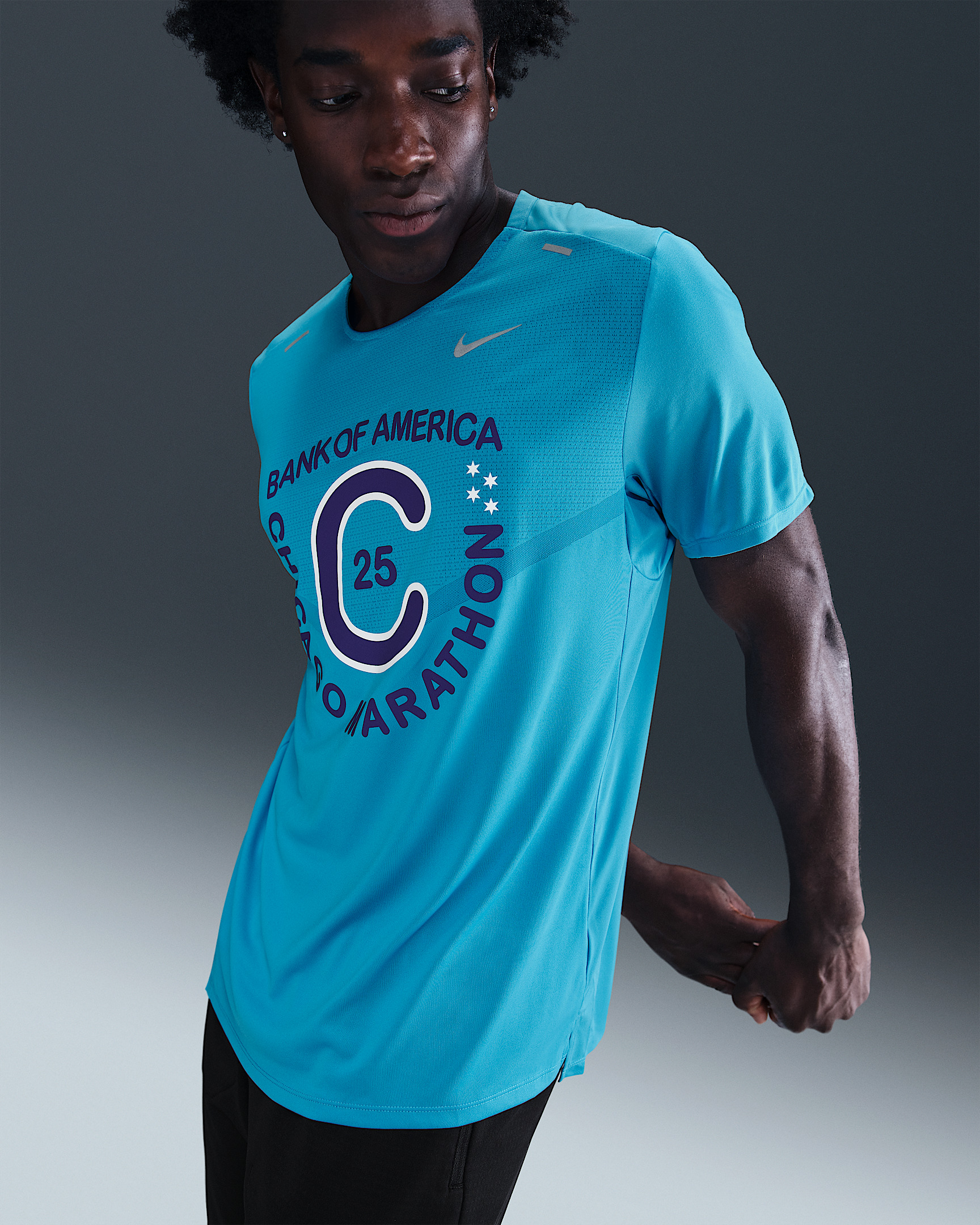 Nike Rise 365 Men's Dri-FIT Short-Sleeve Running Top - 3