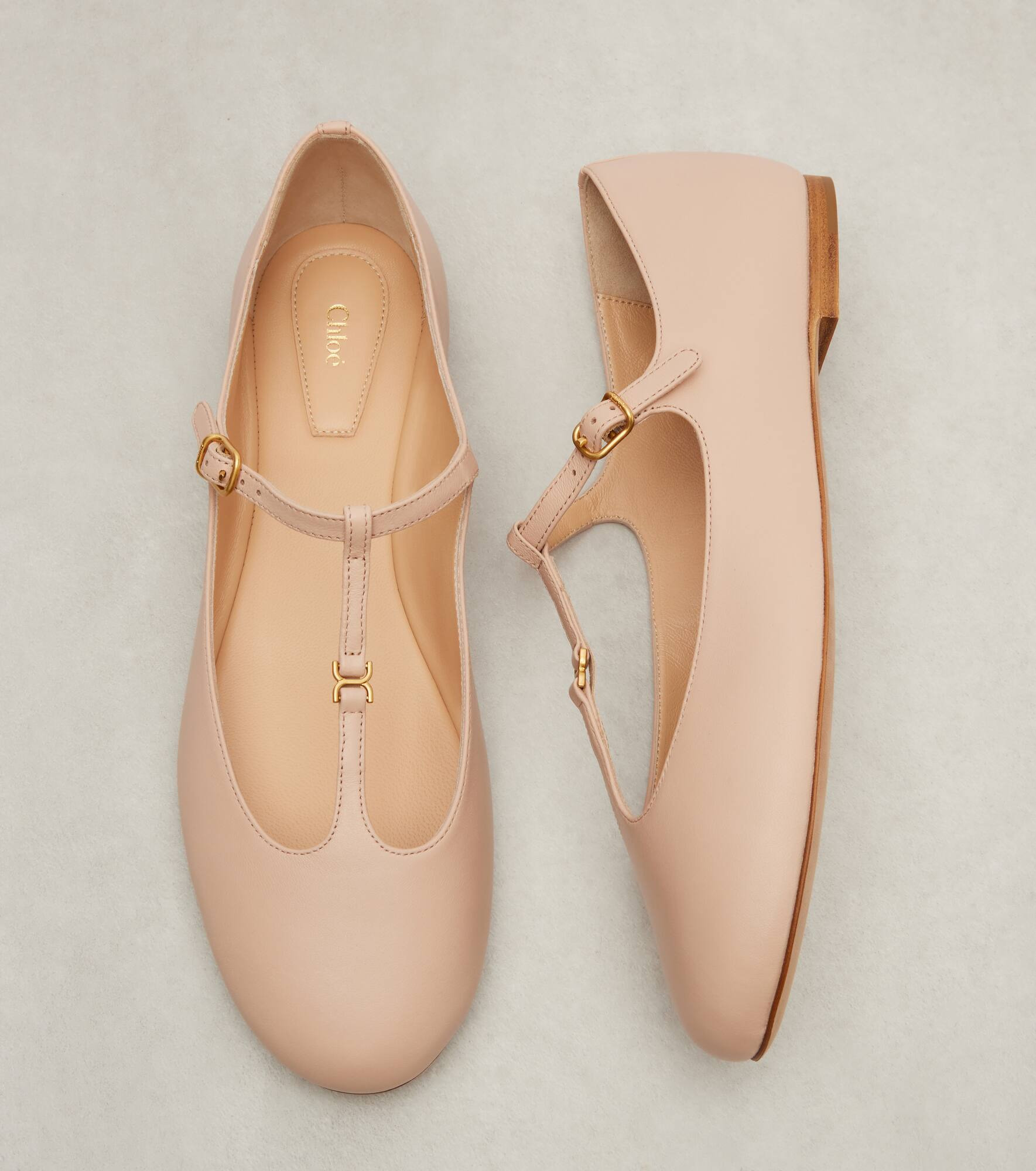 Marcie leather Mary Jane flats - 5