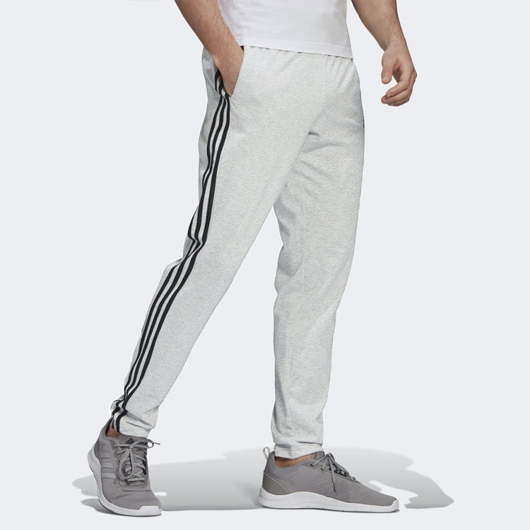 adidas M 3s Sj To Pt Side Stripe Sports Long Pants Gray GK8998 - 4