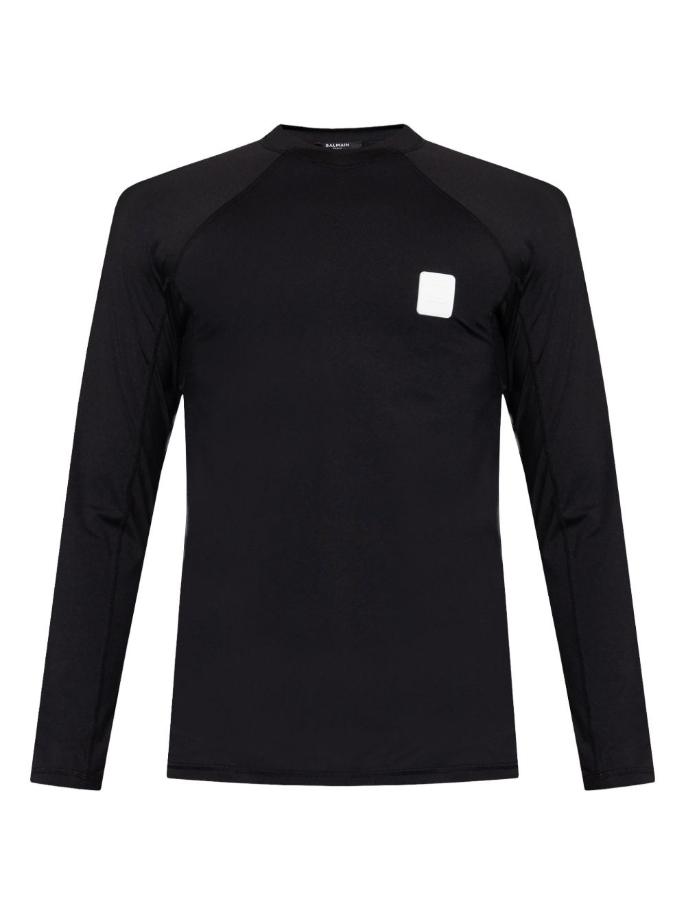 logo-embroidered T-shirt - 1
