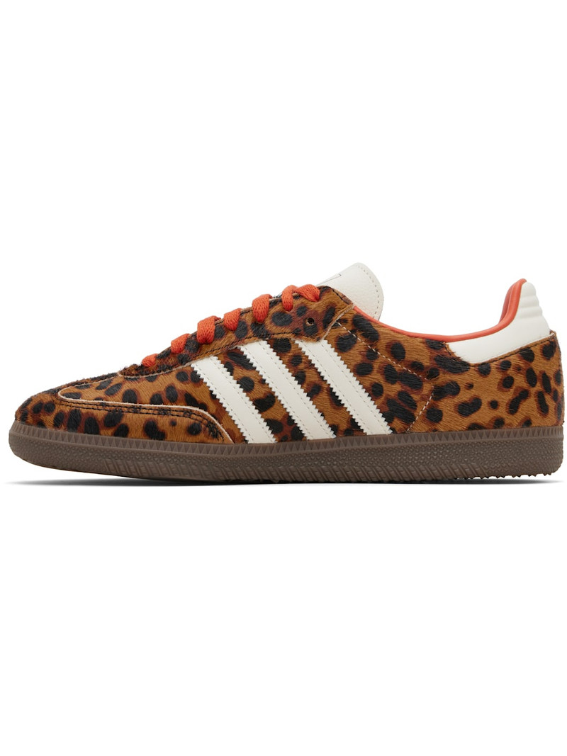 adidas Originals Brown Samba OG Sneakers outlook