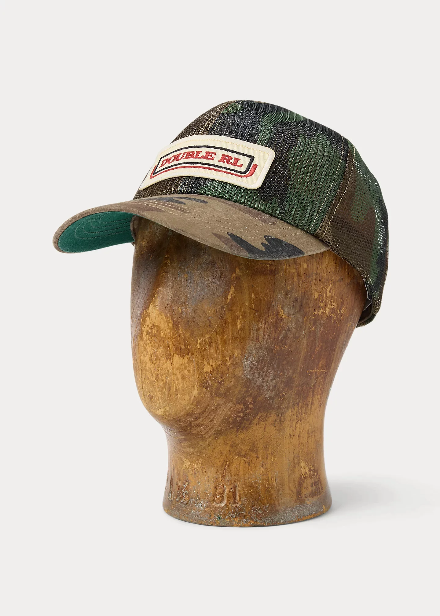 Camo Mesh Trucker Cap - 1