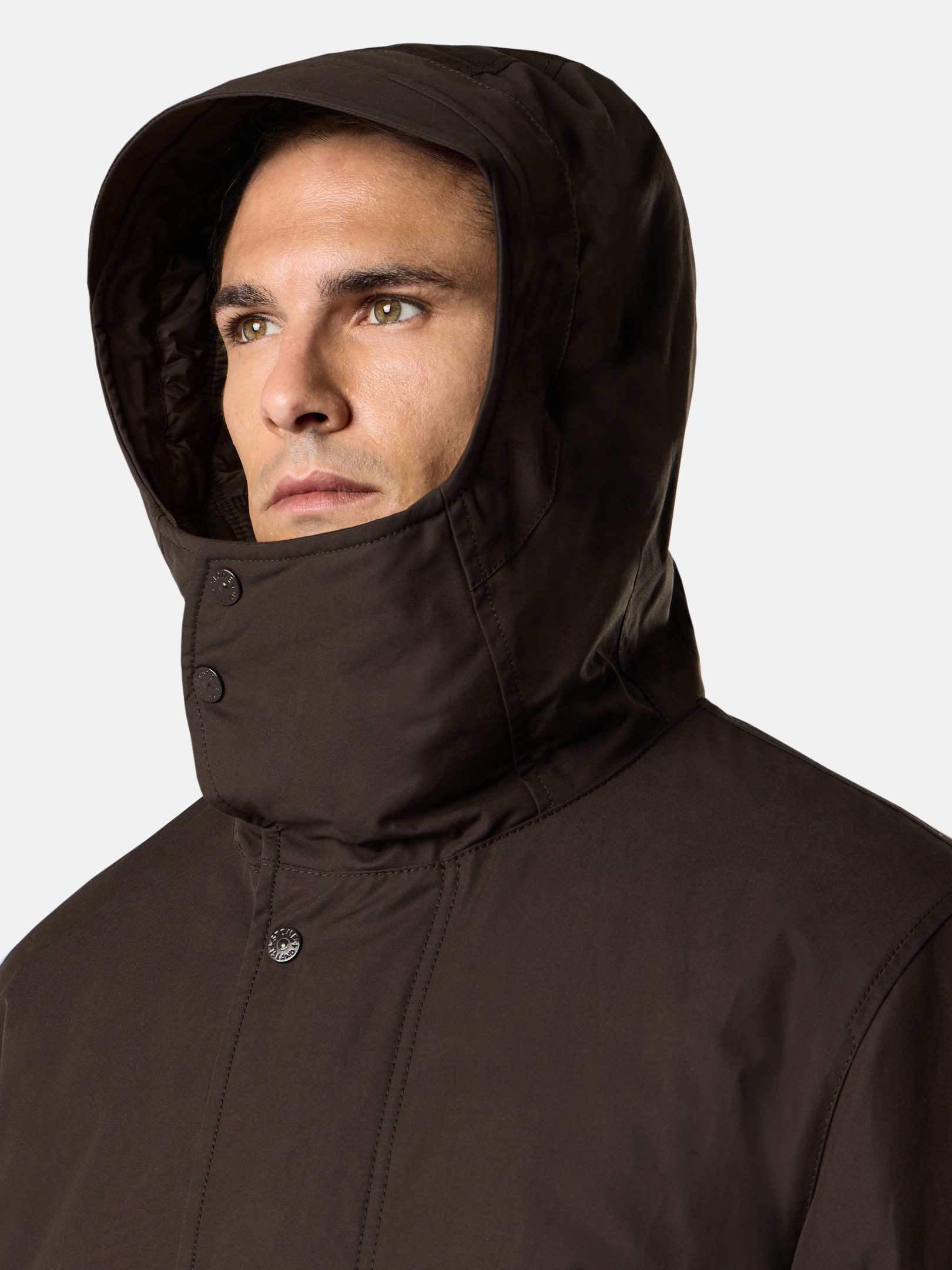 4100105 WEATHERPROOF COTTON CANVAS_STONE ISLAND GHOST - 5