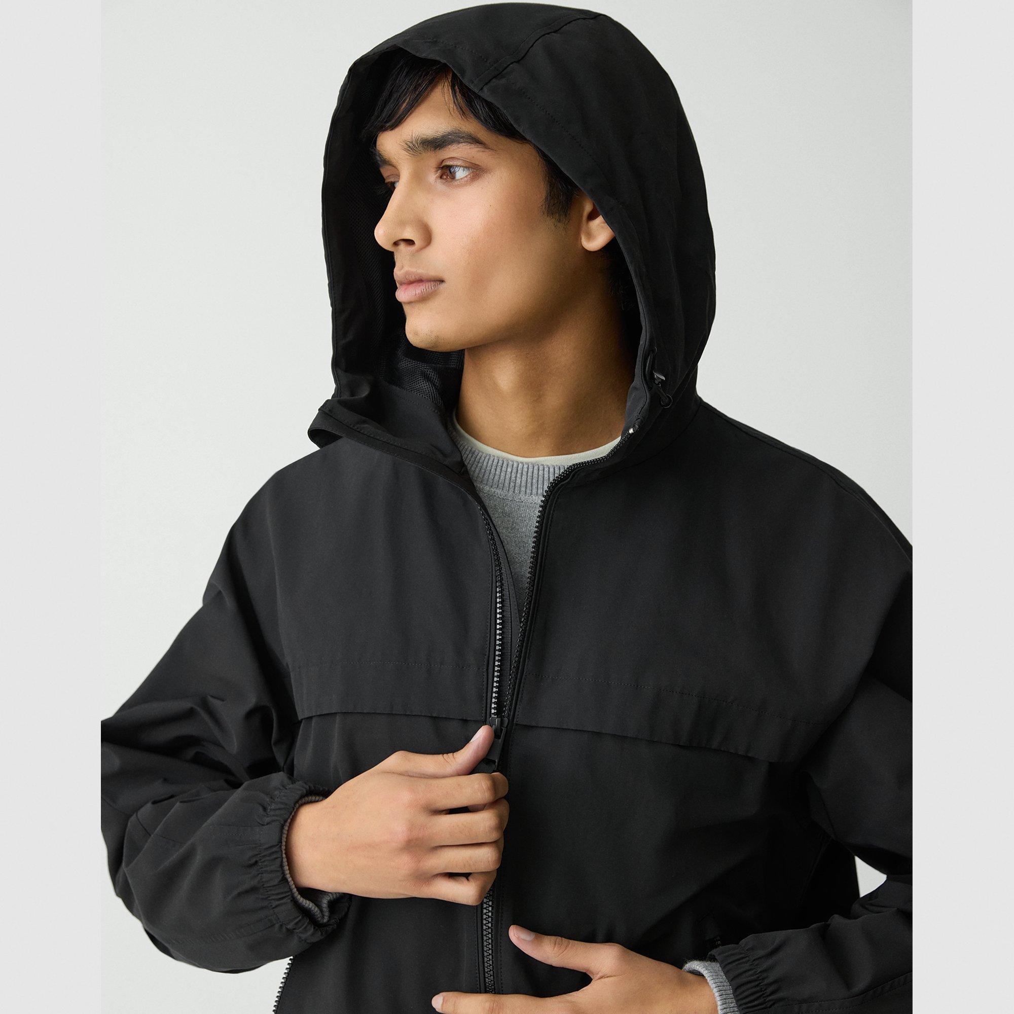 Hooded Jacket in Cotton-Blend - 5