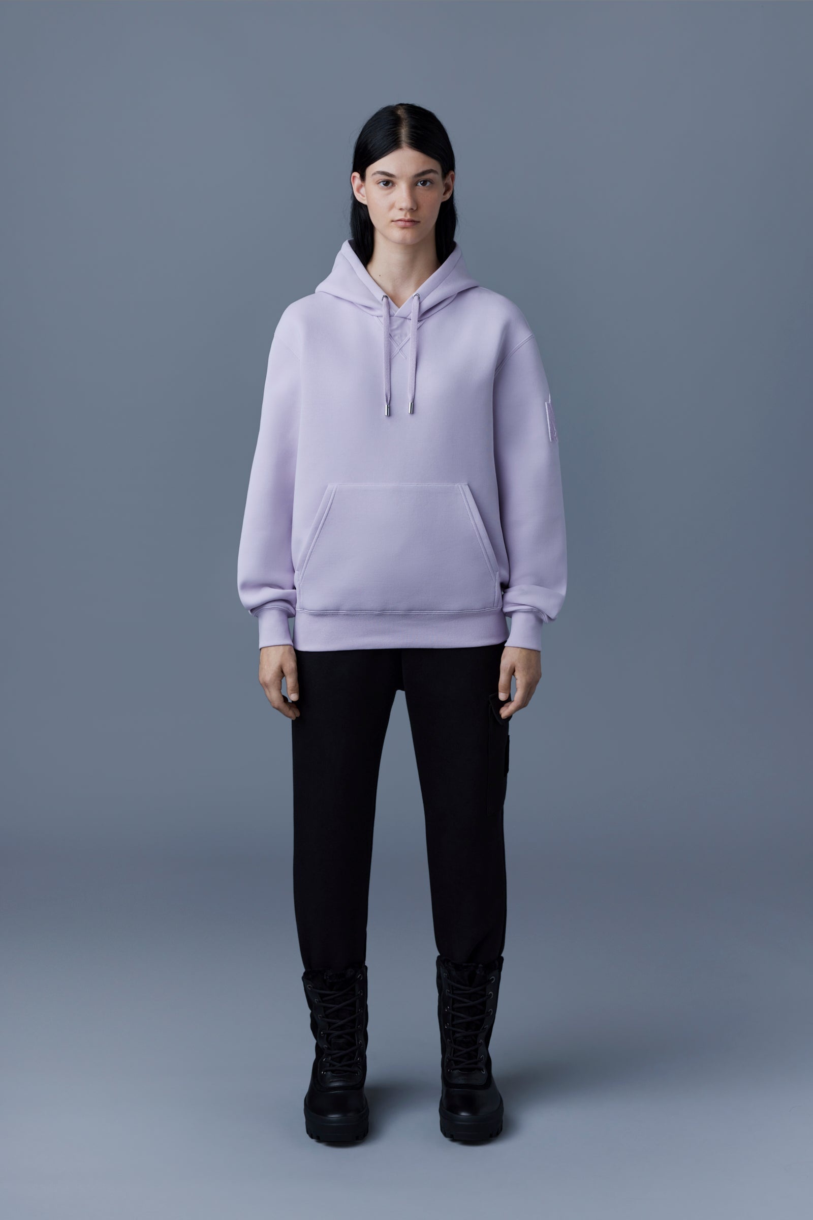 KRYS hoodie with velvet embroidery - 2