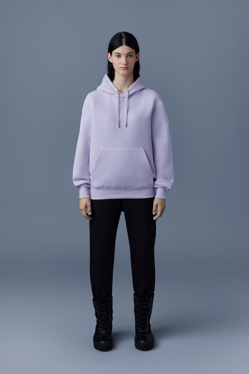 MACKAGE KRYS hoodie with velvet embroidery outlook