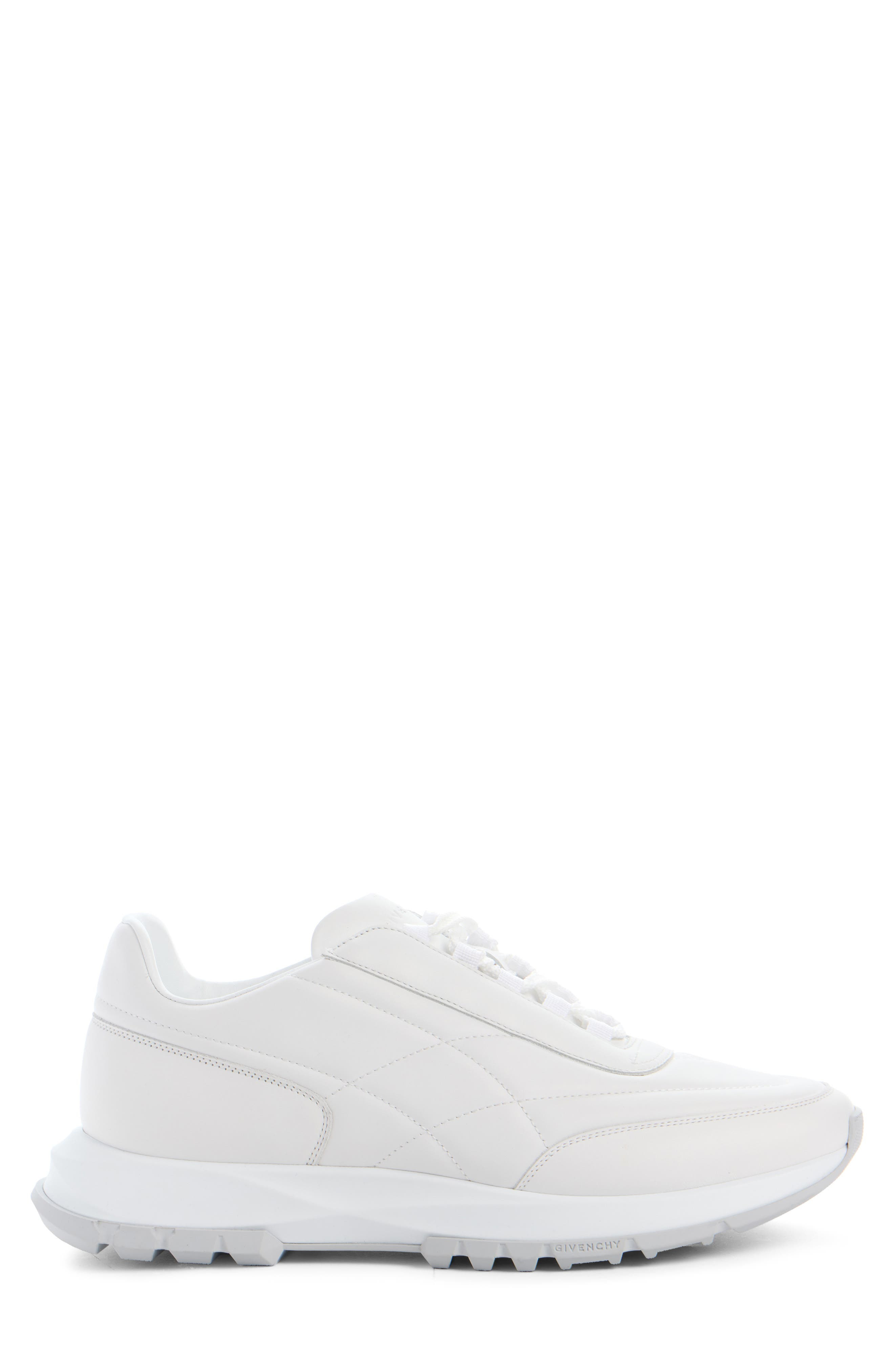 Givenchy Quilted Leather Trainer Sneaker in White at Nordstrom - 3