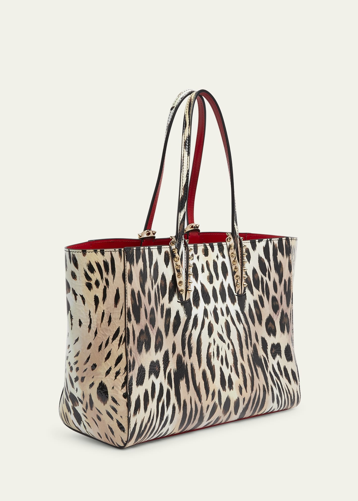 Cabata Gigi Small Cheetah Naplak Tote Bag - 2