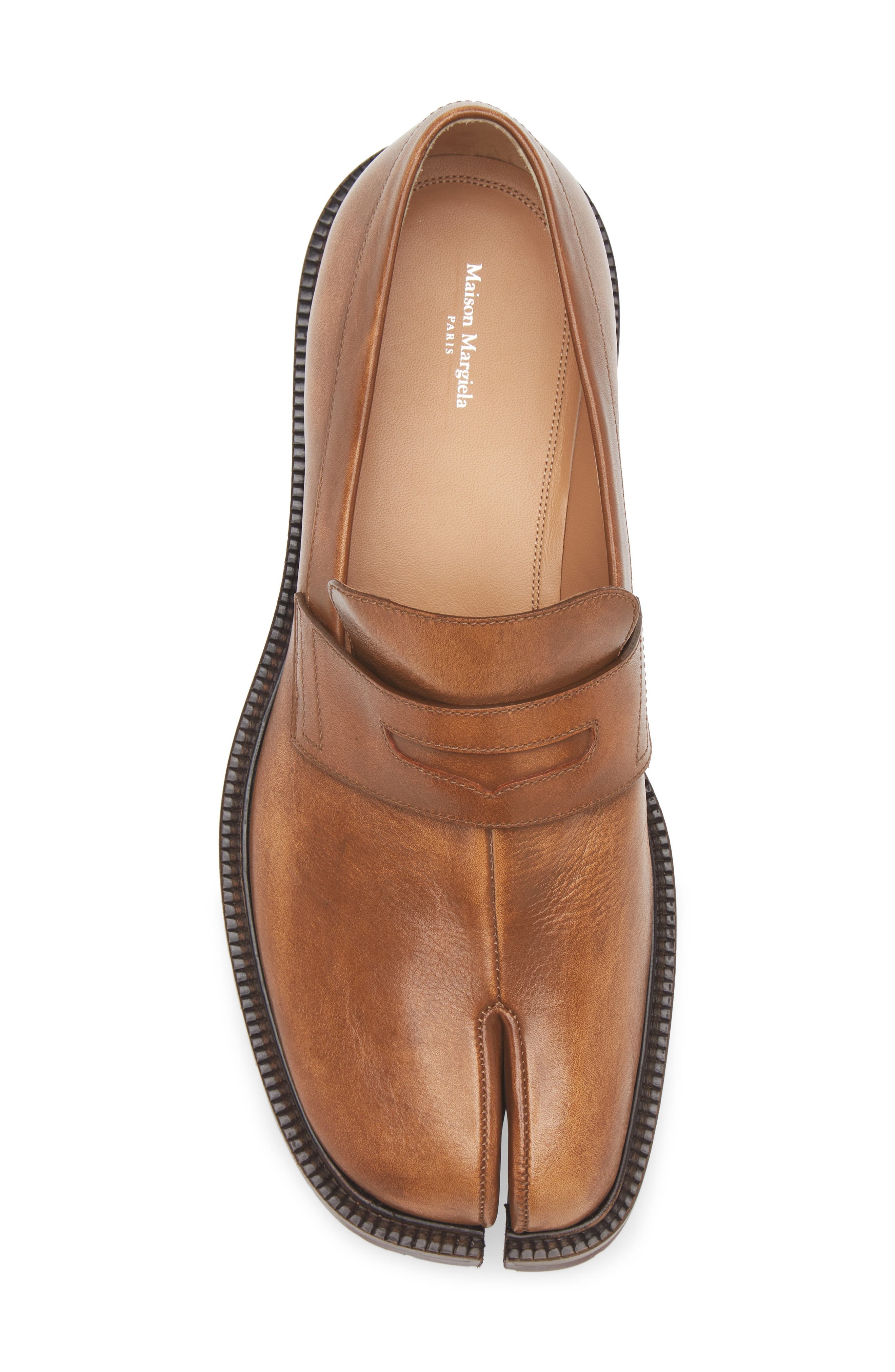 Maison Margiela Tabi County Penny Loafer in Safari Shade at Nordstrom - 5