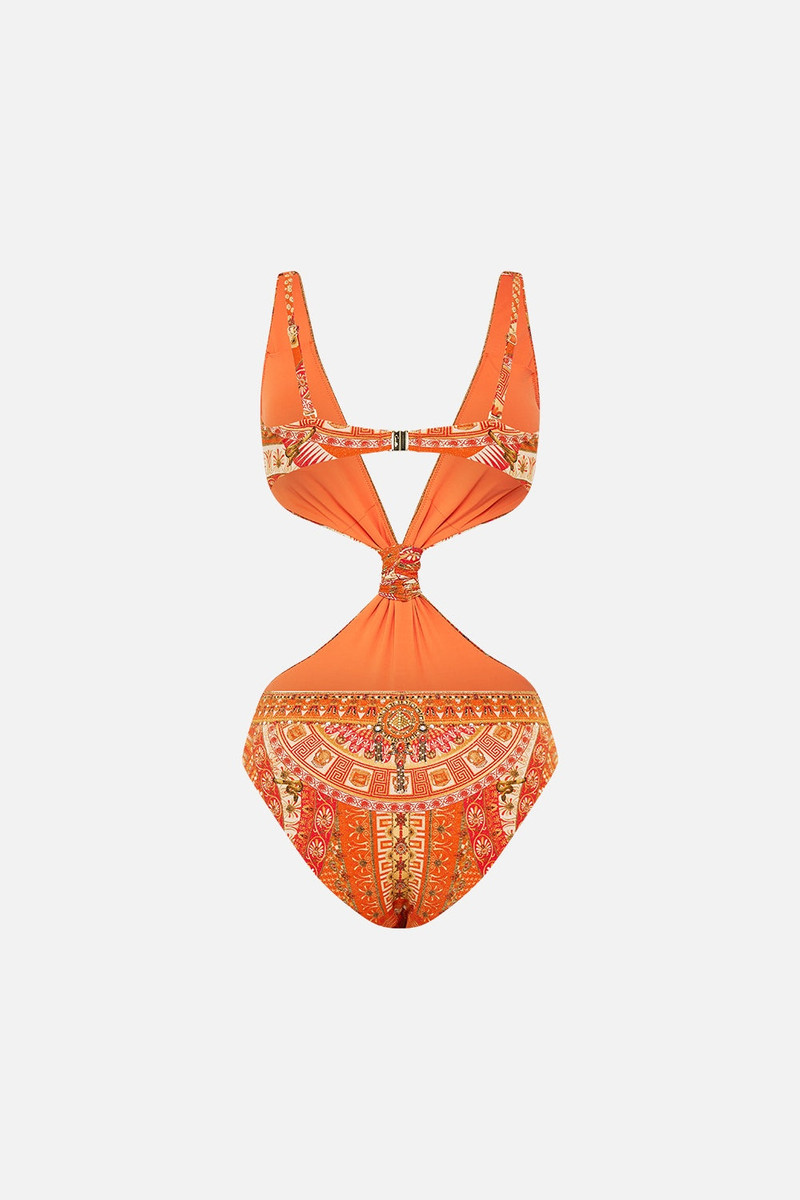 CUT OUT ONE PIECE WITH FABRIC TAB DETAIL 7