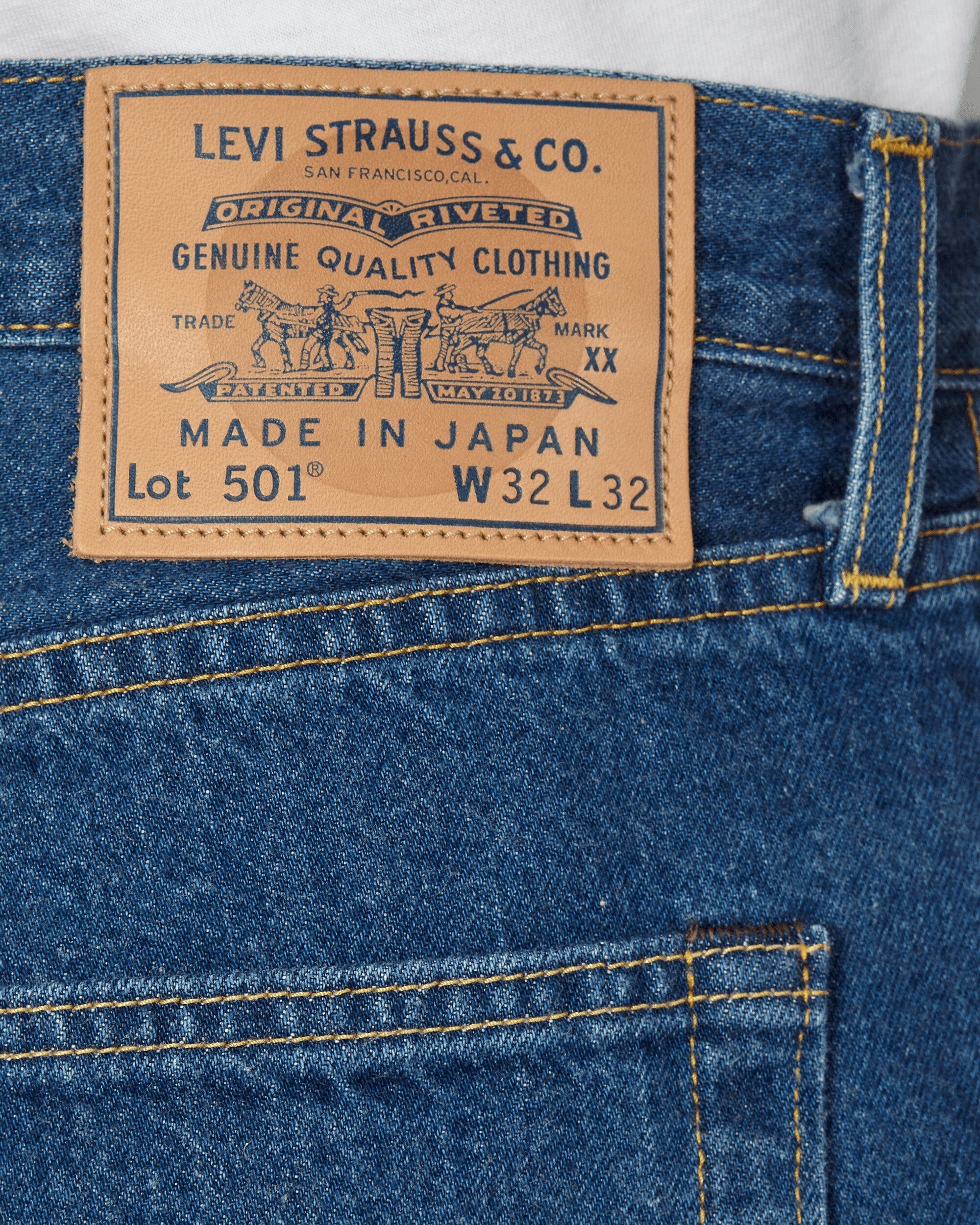 1980's 501 Jeans Blue - 5