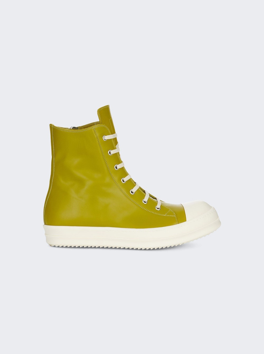 Scarpe in Pelle High Top Sneakers Acid / Milk - 1