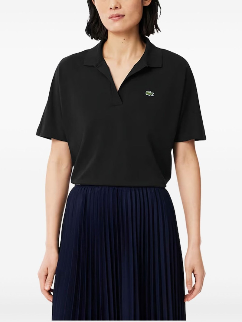 LACOSTE logo-patch polo top outlook