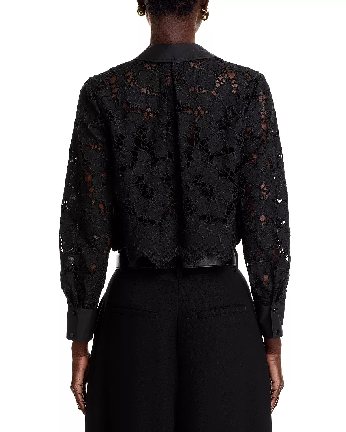 Seychelle Lace Button Front Shirt - 3