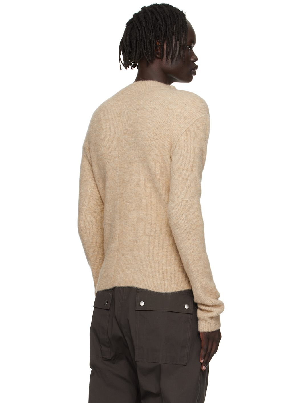 Beige Concordians Headon Pull Sweater - 3