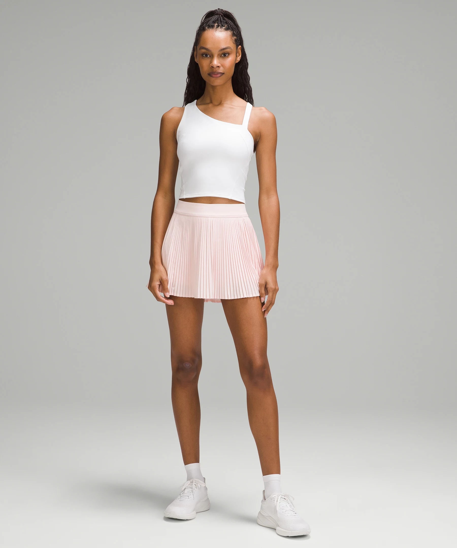Varsity High-Rise Pleated Tennis Skirt - 2