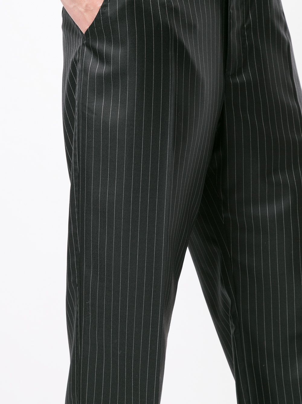 tailored pinstripe trousers - 5