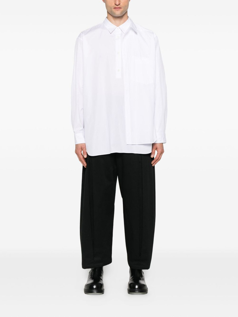 Comme des Garçons Homme Plus layered shirt outlook