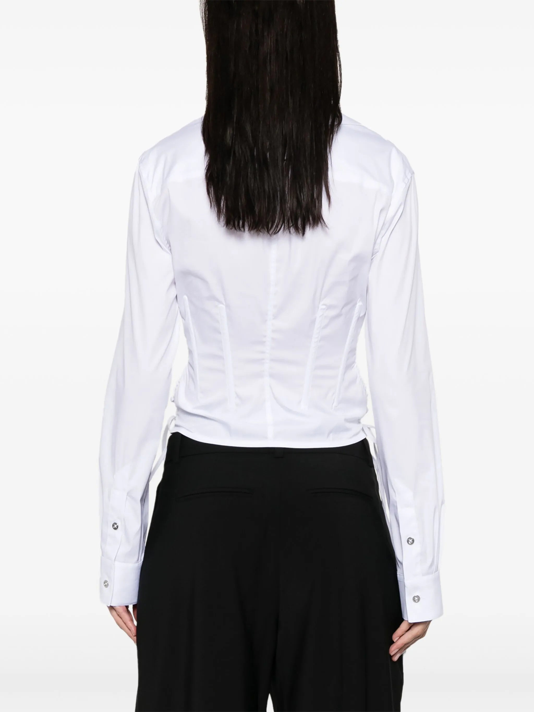 Corset Poplin Shirt - 2