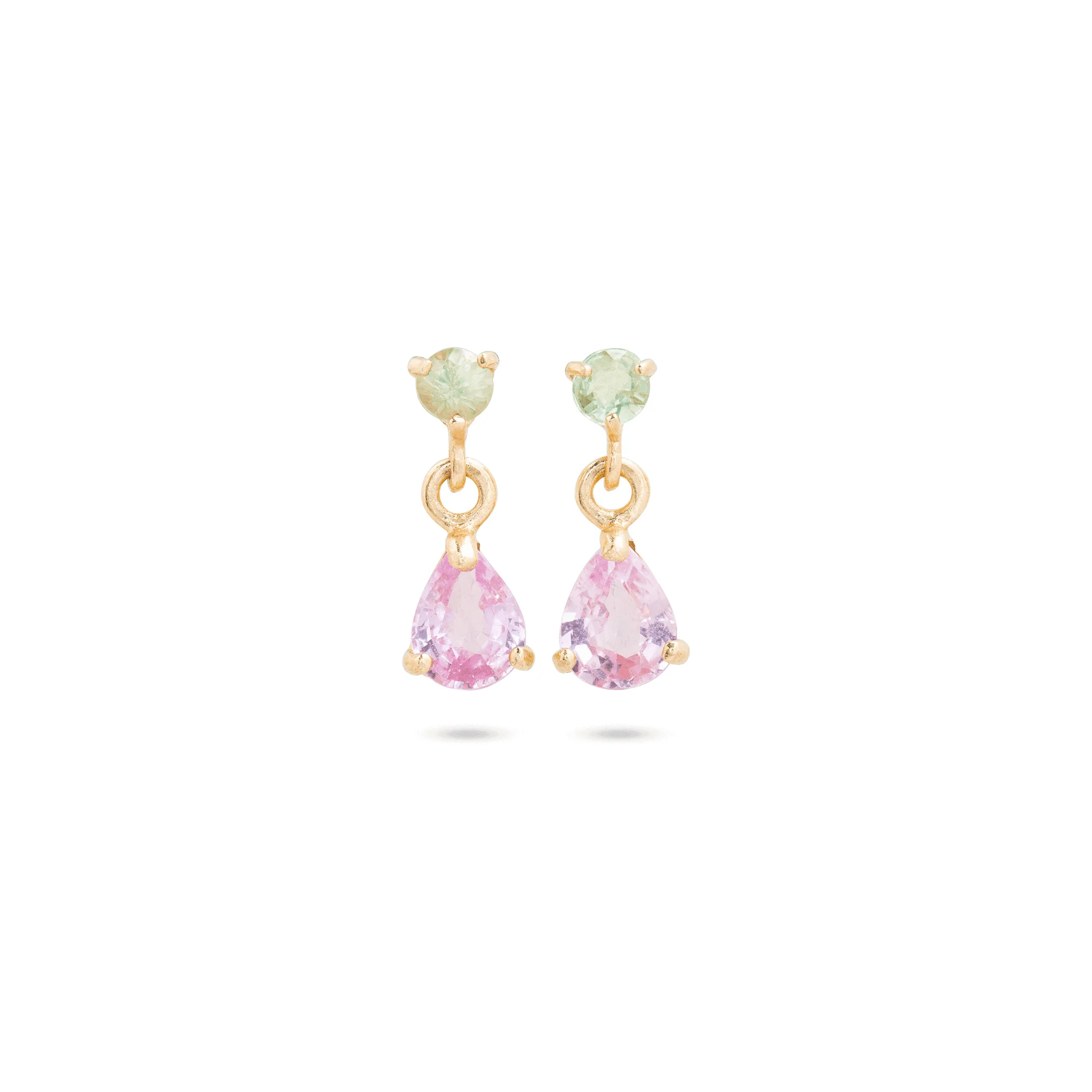 Cotton Candy Drop Earrings - 1