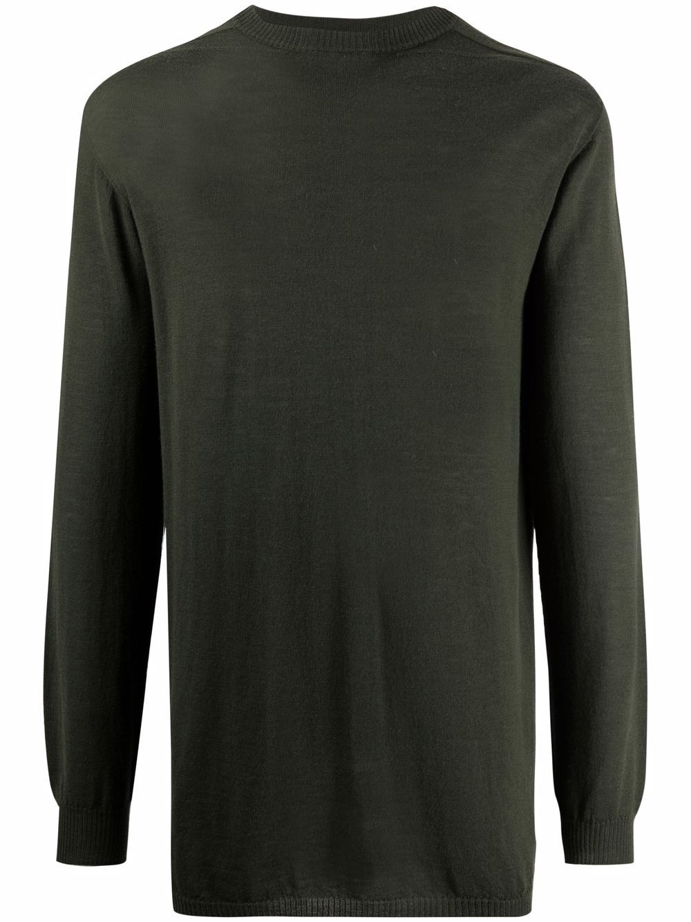 oversized round neck jumper - 1