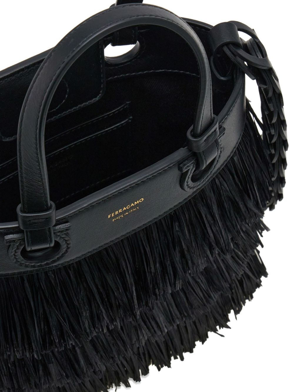 layered-fringe tote bag - 5