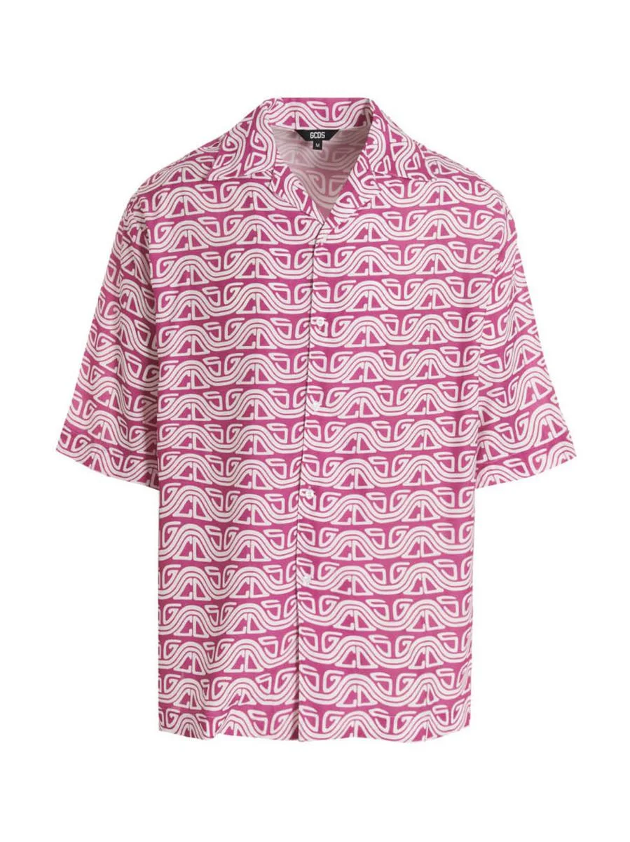Gcds GCDS 'WAVED LOGO' SHIRT - 1