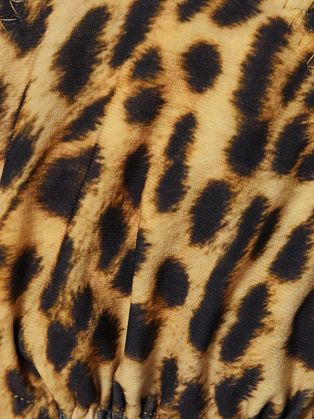 Leopard-print Halterneck Triangle Bikini - 4
