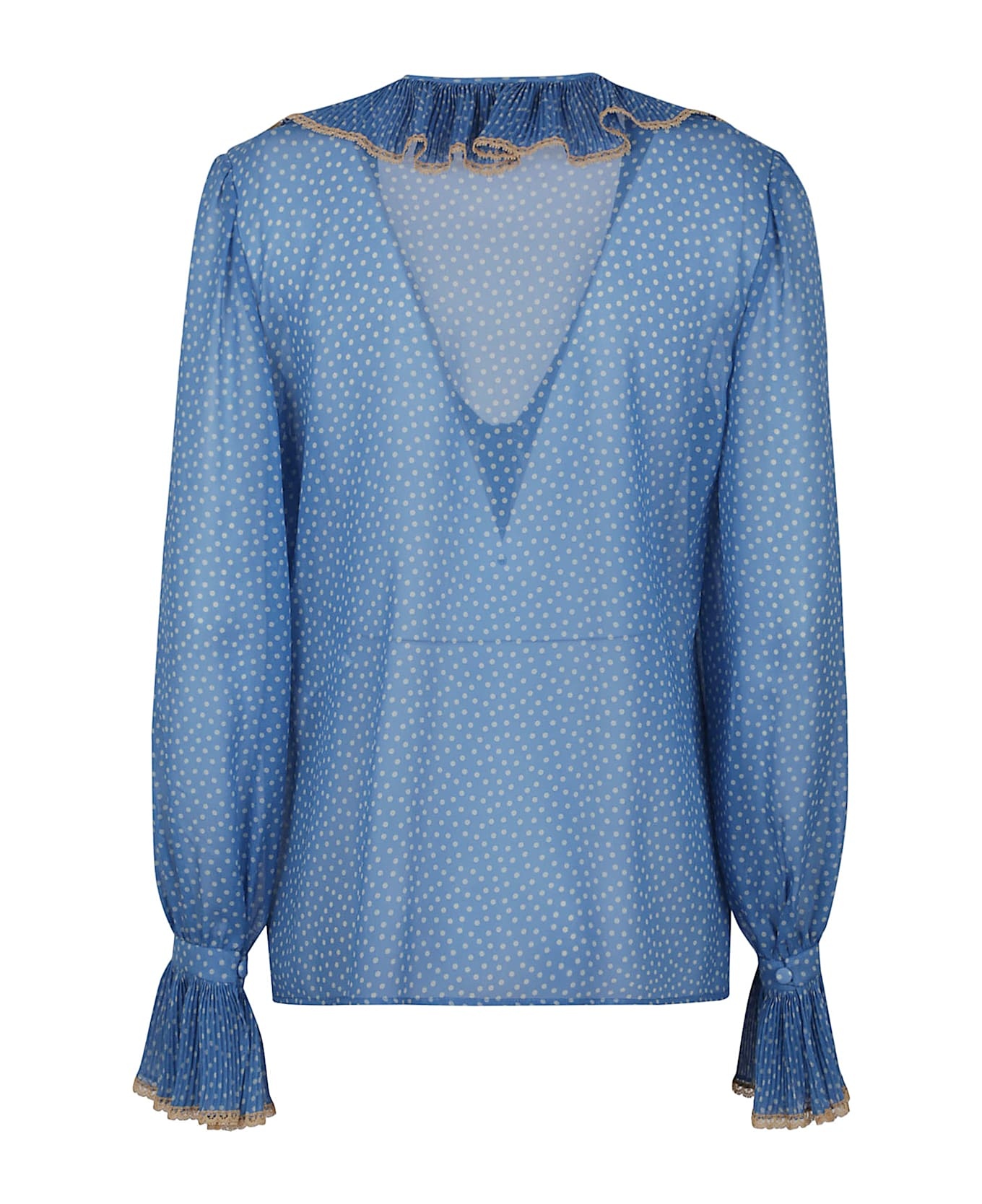Shirt | Pattern | Light Georgette Micro Pois Plusdepois - 2