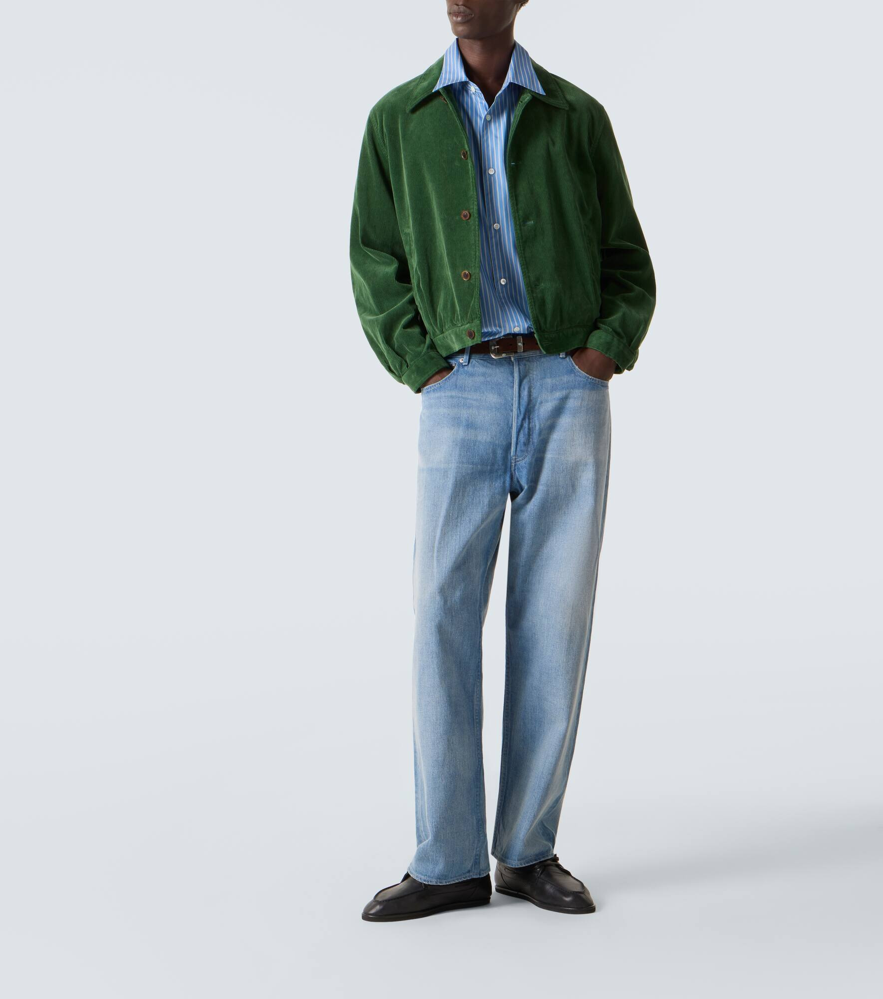 Cotton corduroy blouson jacket - 2