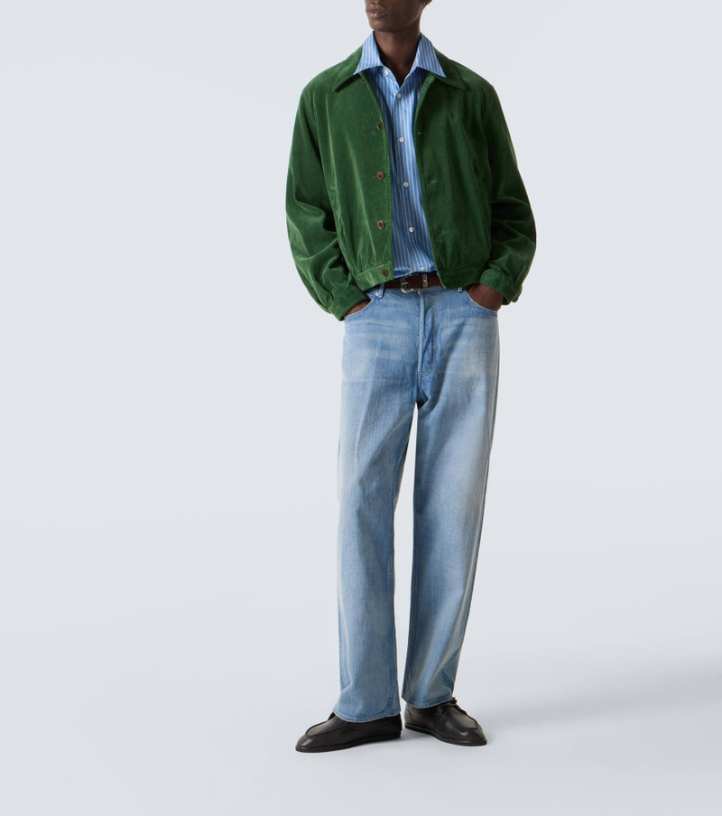 AURALEE Cotton corduroy blouson jacket outlook