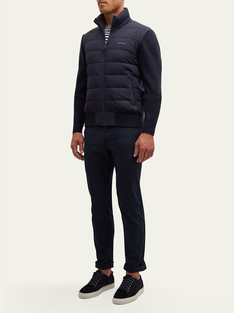 MACKAGE Men's Haney City Hybrid Down Jacket outlook