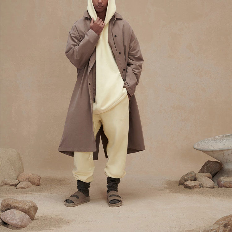 Fear of God Essentials FW22 Relaxed Hoodie 'Canary Yellow' FOG-FW22-645 - 4