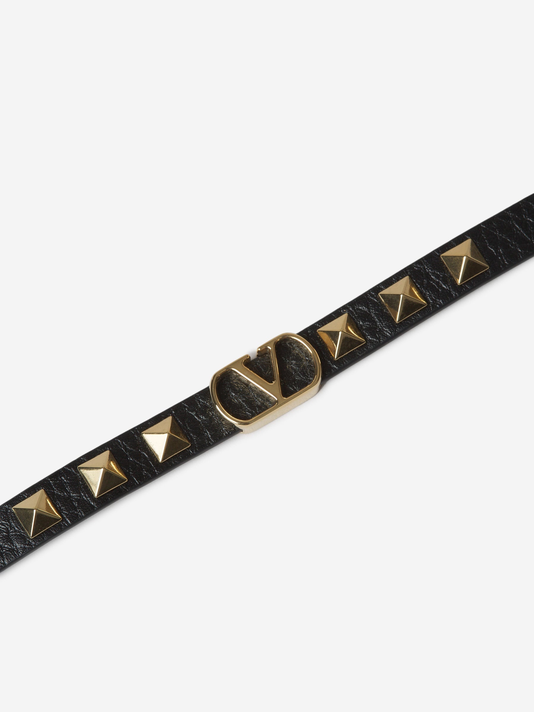 VLOGO SIGNATURE LEATHER BRACELET - 3