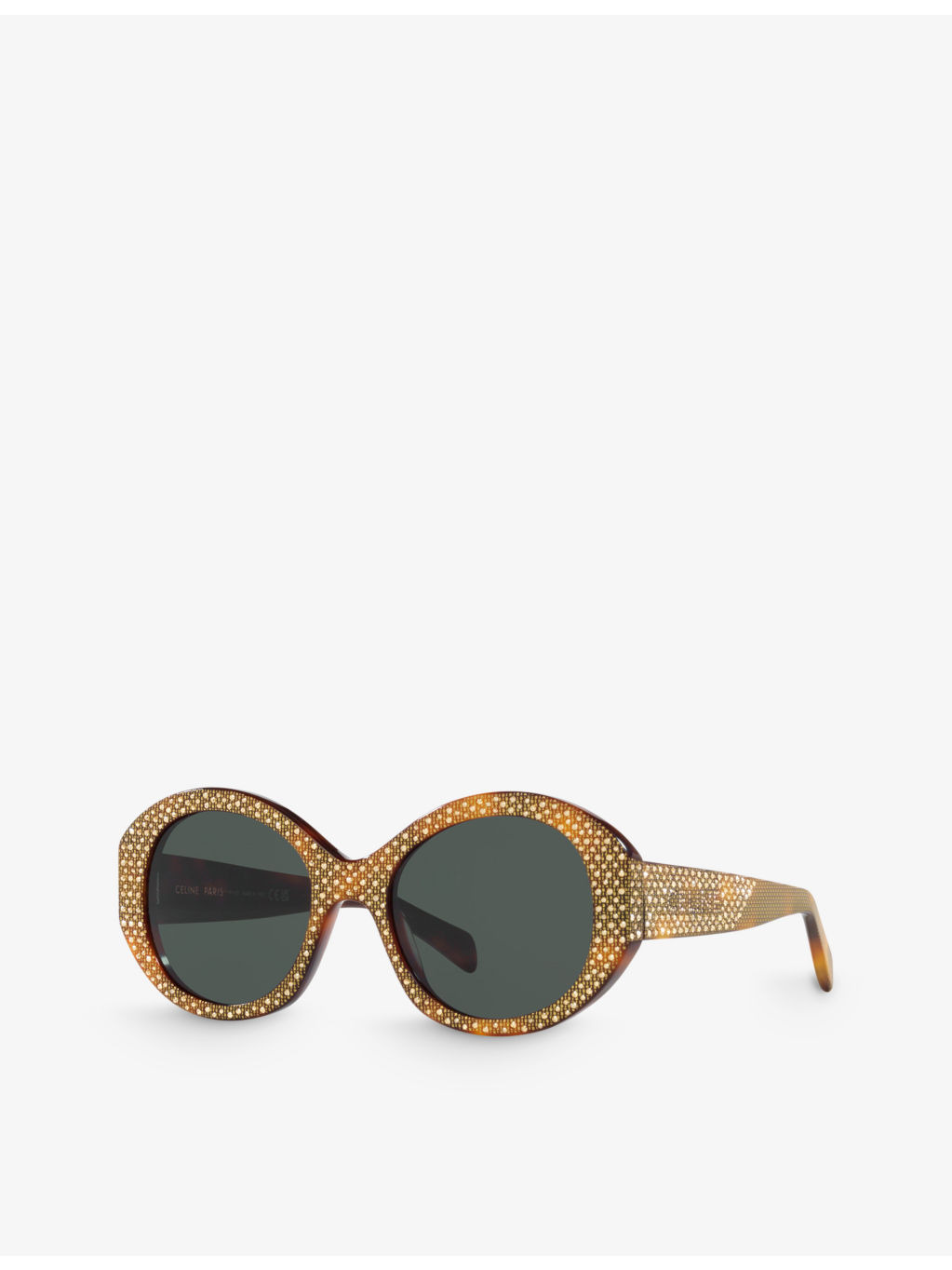 CL000415 round-frame acetate sunglasses - 2
