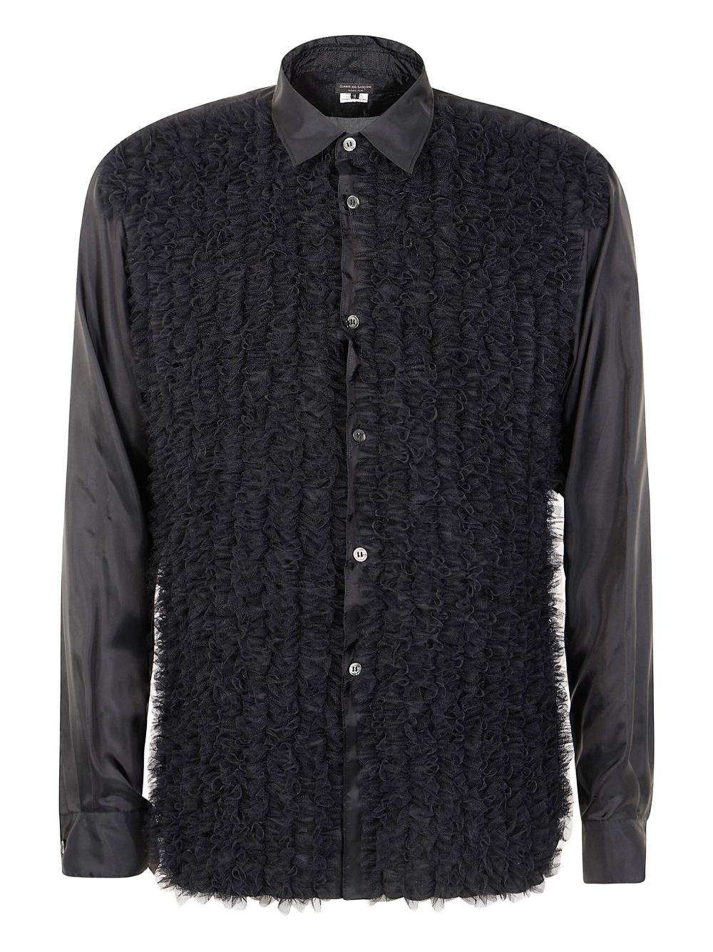 ruffled-detail shirt - 1