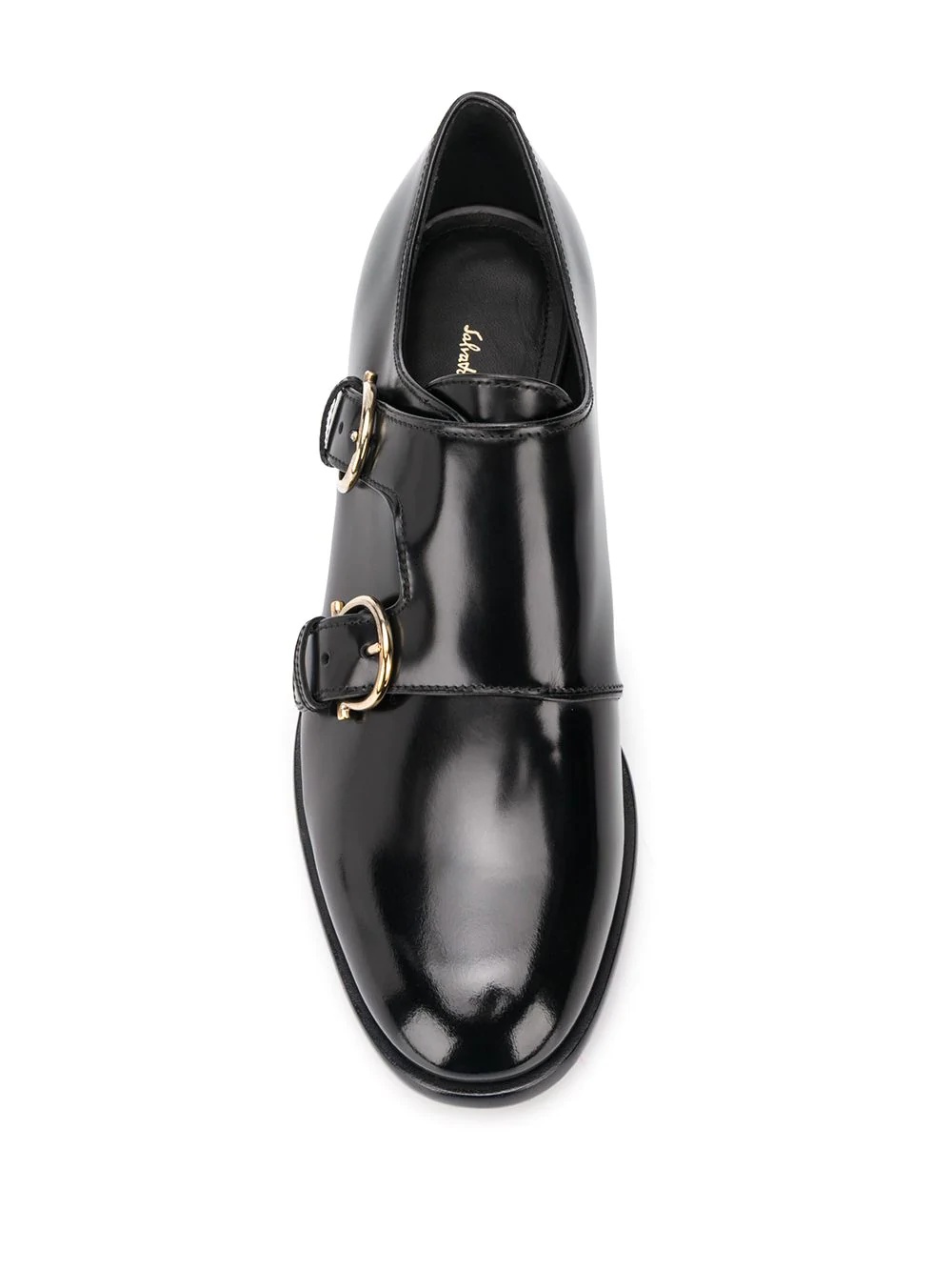 polished monk strap shoes - 4