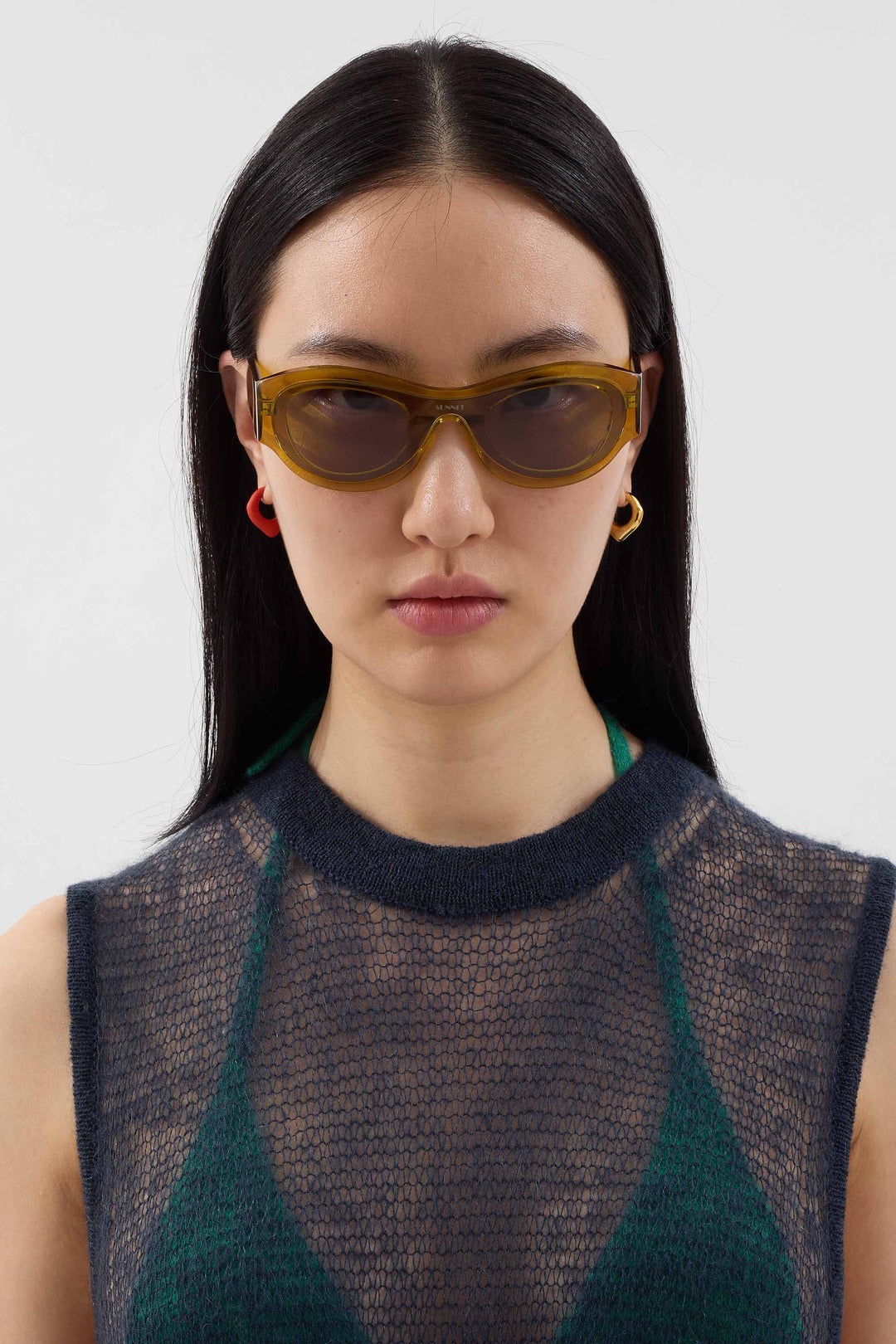 PROTOTIPO 5 SUNGLASSES / transparent mustard - 3