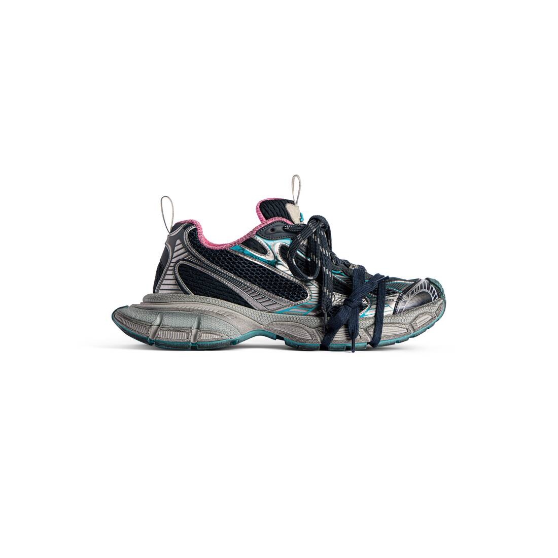 Women's 3xl Sneaker  in Grey/blue/pink - 1