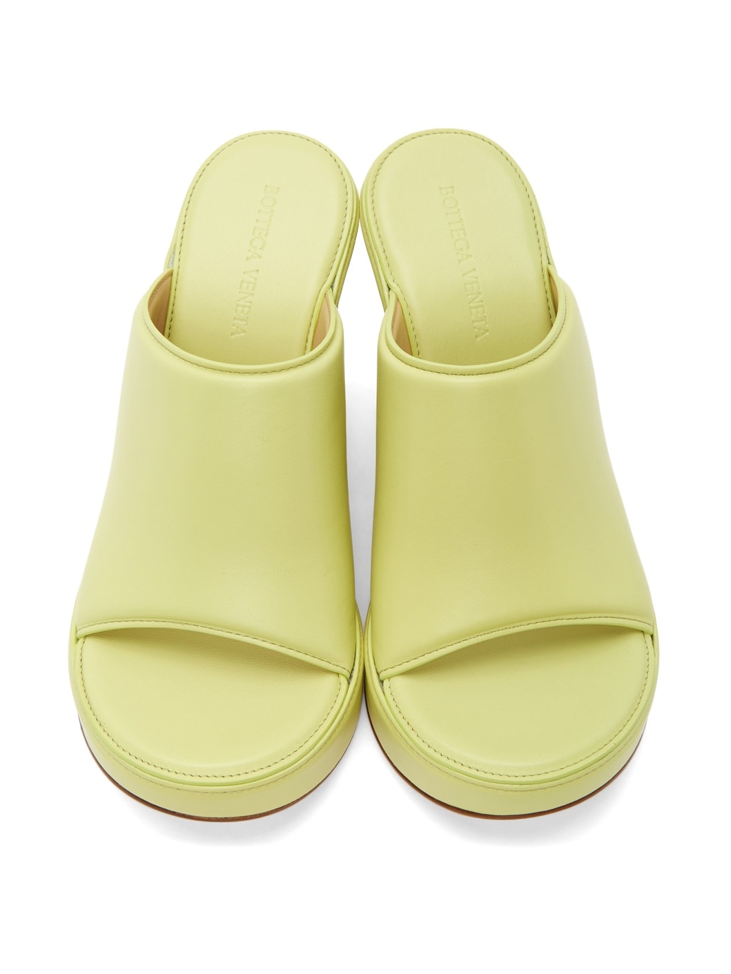 Green Wedge Heeled Sandals - 5