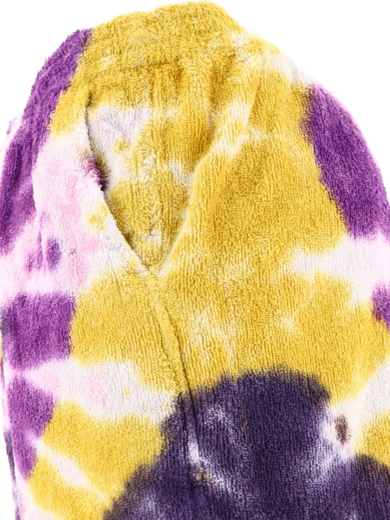 tie-dye elasticated-waistband shorts 4